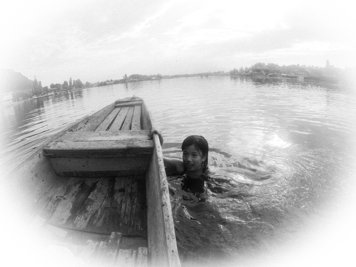 Dal Lake, Srinagar Postcard copy